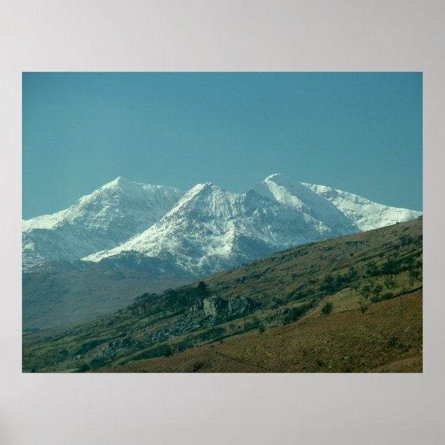 Mount Snowdon Poster (Framsidan)