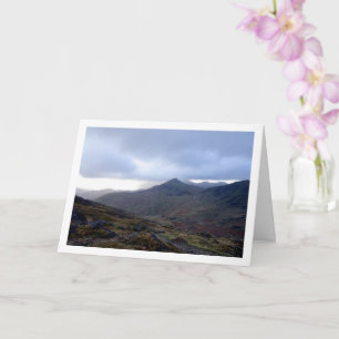 Mount Snowdon, Snowdonia nationalpark, Wales Kort