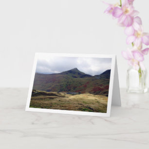Mount Snowdon, Snowdonia nationalpark, Wales Kort