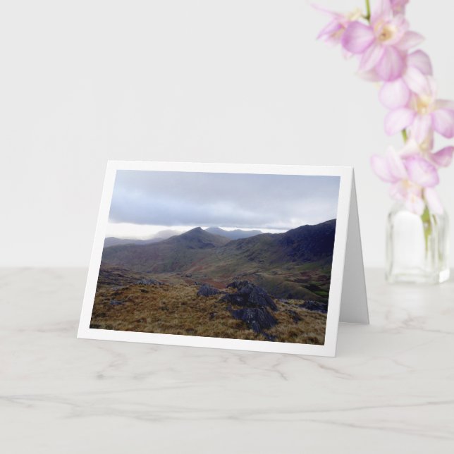 Mount Snowdon, Snowdonia nationalpark, Wales Kort (Orkide)