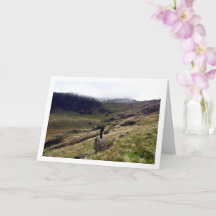 Mount Snowdon, Snowdonia, Wales, Storbritannien Kort