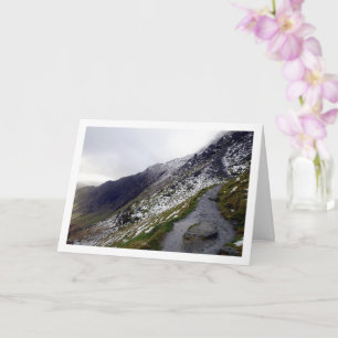 Mount Snowdon, Snowdonia, Wales, Storbritannien Kort