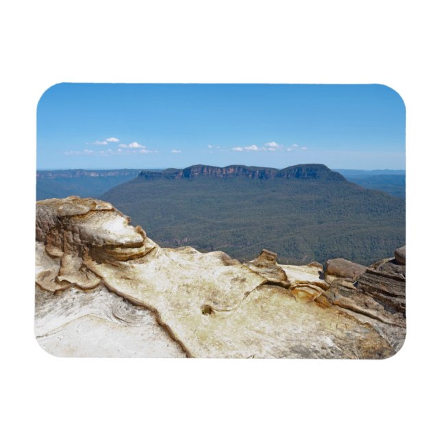 Mount Solitory och Jamison Valley Magnet (Horisontell)