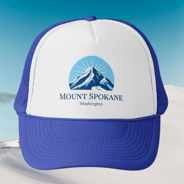 Mount Spokane Washington skidresort outfit mössa Keps (Skapare uppladdad)