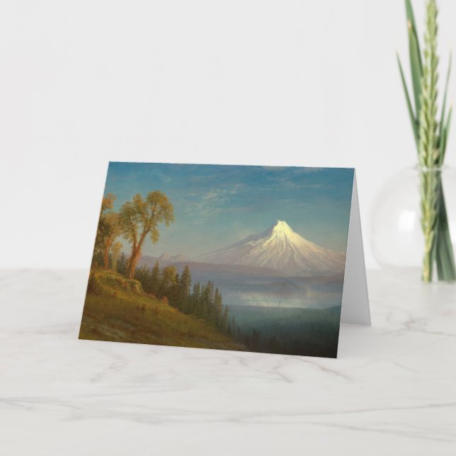 Mount St. Helens | Albert Bierstadt Kort (Framsida)