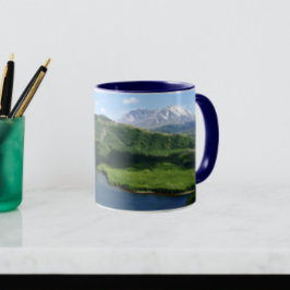 Mount St Helens Coldwater Lake Landskapsvy Mugg