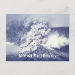 Mount St. Helens Eruption Vykort