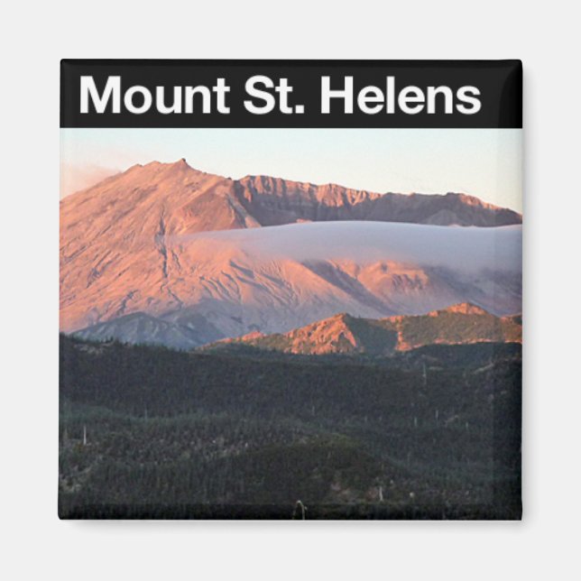 Mount St. Helens Magnet (Framsidan)
