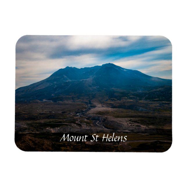 Mount St Helens Magnet (Horisontell)