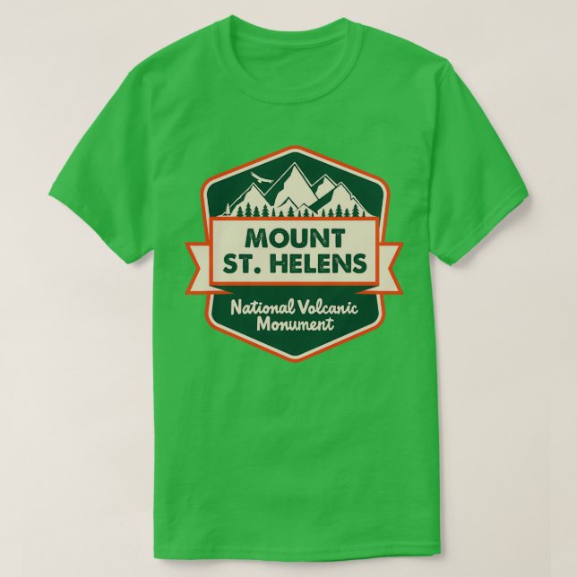 Mount St Helens National Volcanic Monument Classic T Shirt (Design framsida)