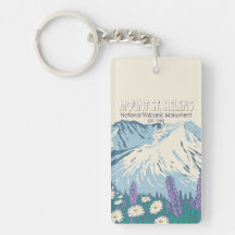 Mount St Helens National Volcanic Monument Retro