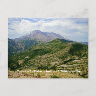 Mount St. Helens National Volcanic Site Vykort