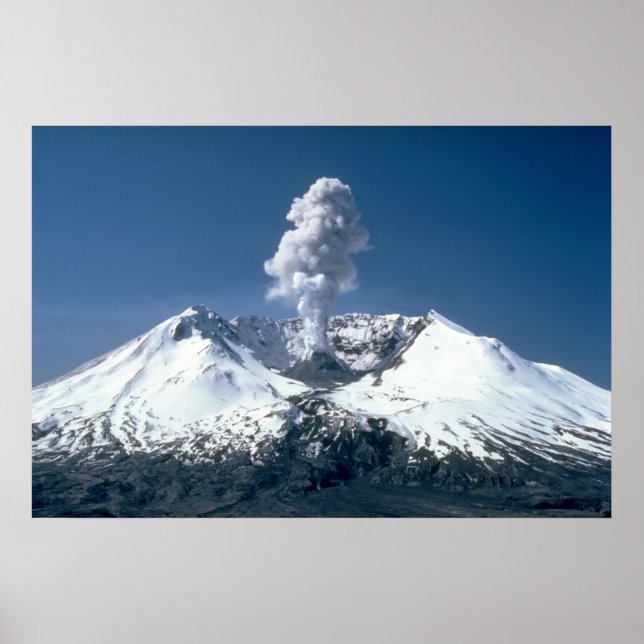Mount St. Helens Poster (Framsidan)