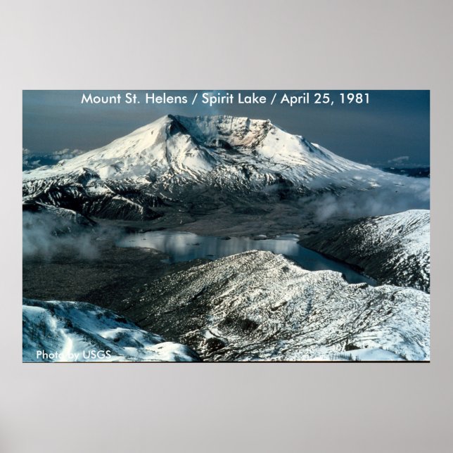 Mount St. Helens Poster (Framsidan)
