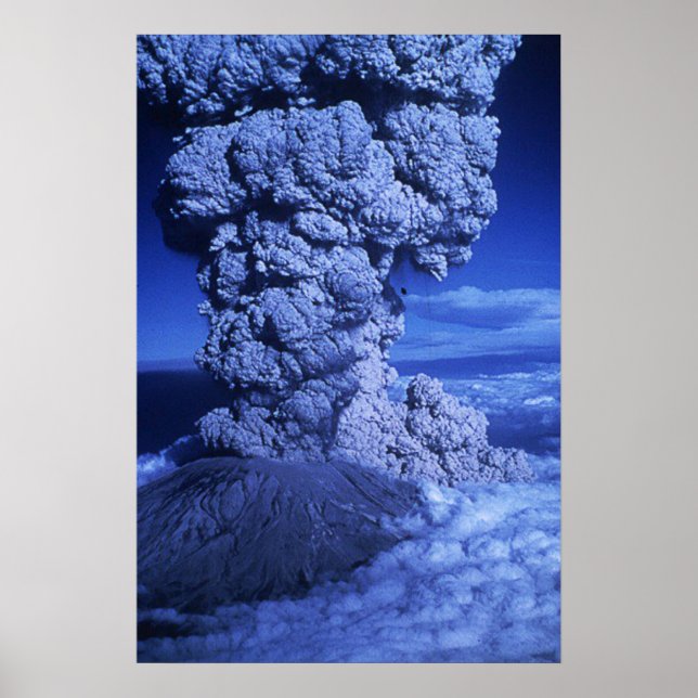 Mount St. Helens Poster (Framsidan)
