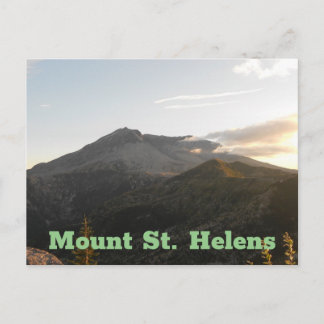 Mount St. Helens Scenia Photo Postcard Vykort