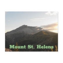 Mount St. Helens Scenia Photo Postcard