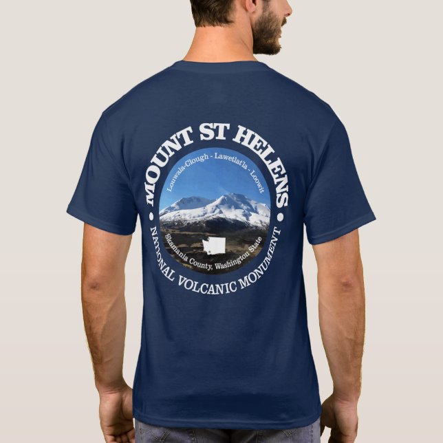 Mount St Helens T Shirt (Baksida)