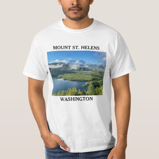 Mount St. Helens T-shirt - Sommar (Framsida)