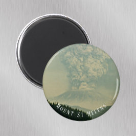 Mount St Helens Volcanic Eruption Magnet