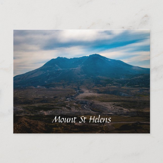 Mount St Helens vykort (Framsida)