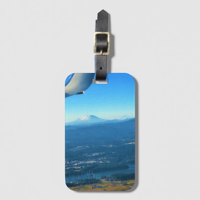 Mount St. Helens, Washington Bagagebricka (Framsida vertikal)