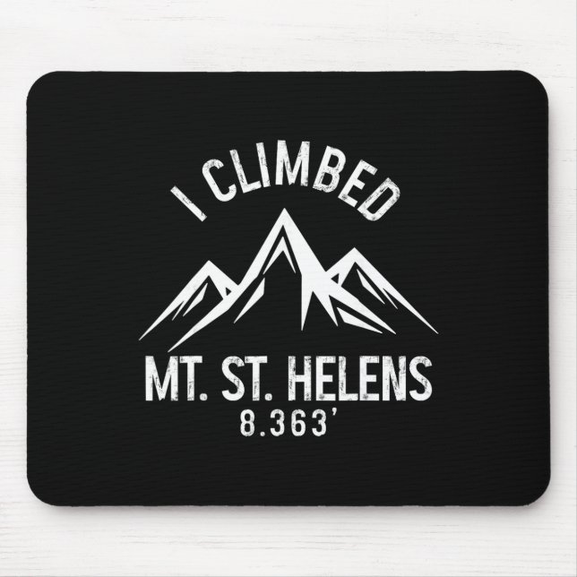 Mount St Helens Washington Bergsklättring Summit Musmatta (Framsidan)
