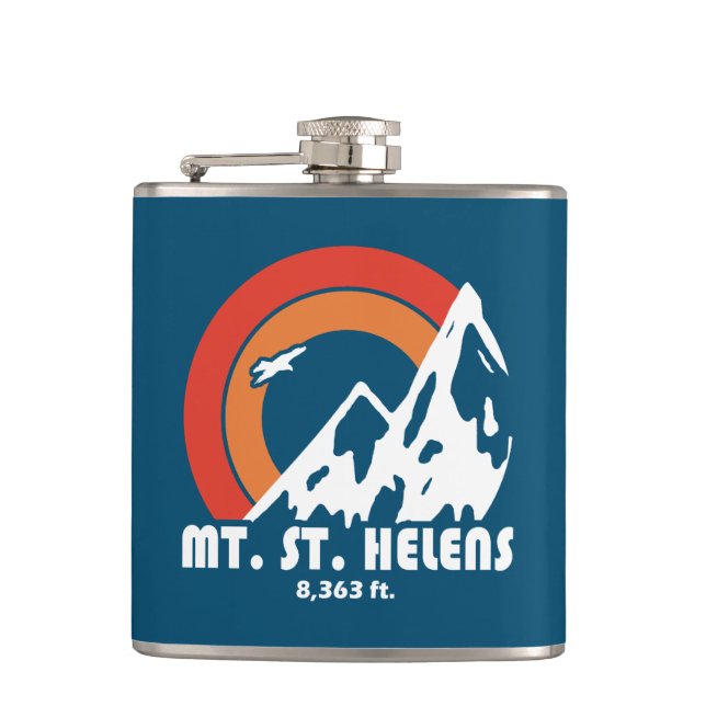 Mount St. Helens Washington Sun Eagle Fickplunta (Framsidan)