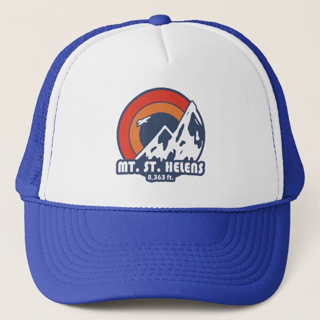 Mount St. Helens Washington Sun Eagle Keps (Framsida)