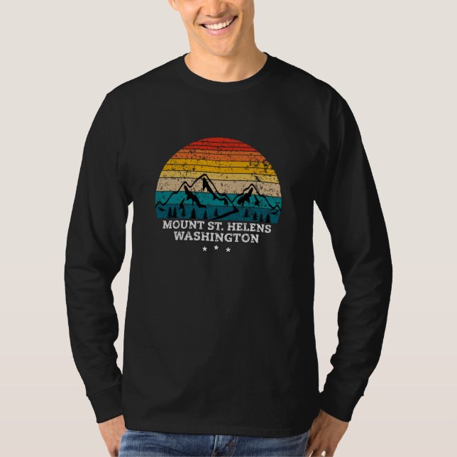 MOUNT ST. HELENS WASHINGTON T SHIRT (Framsida)
