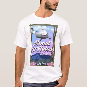 Mount St. Helens Washington Travel-affisch Tröja