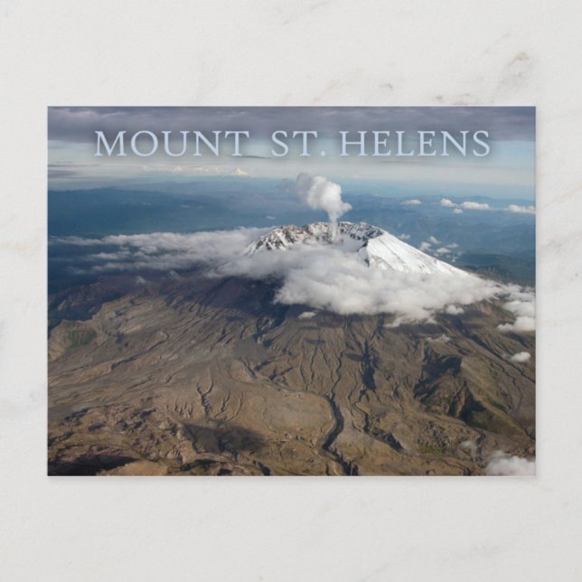 Mount St. Helens, Washington Vykort (Framsida)