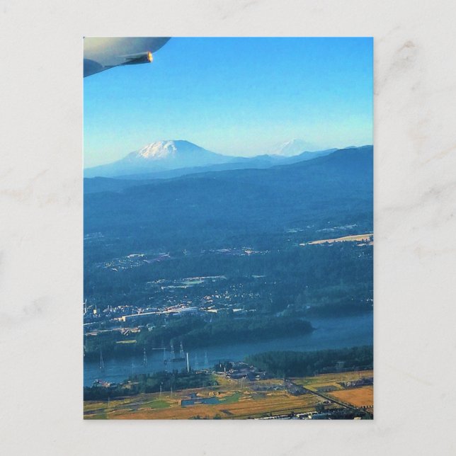 Mount St. Helens, Washington Vykort (Framsida)