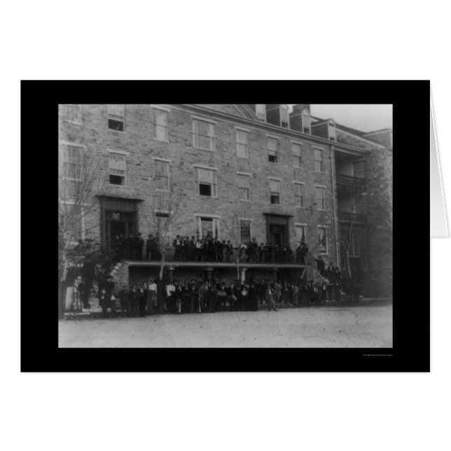 Mount St. Mary's in Emmitsburg, MD 1863 Hälsningskort (Framsidan Horizontal)