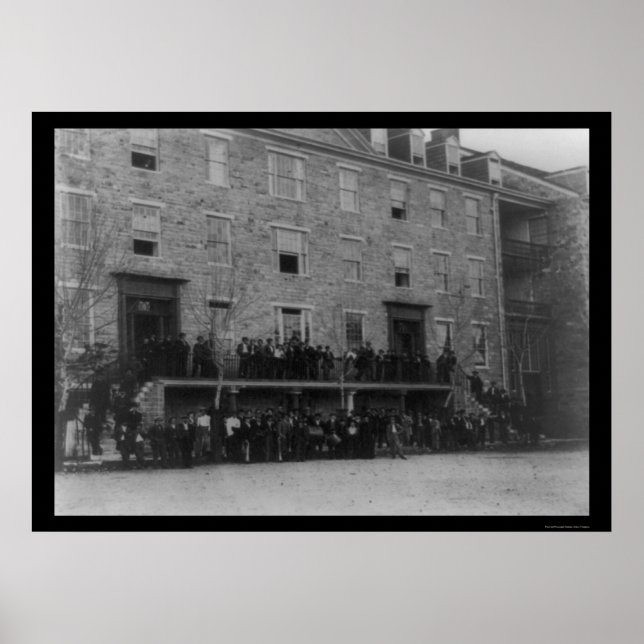 Mount St. Mary's in Emmitsburg, MD 1863 Poster (Framsidan)