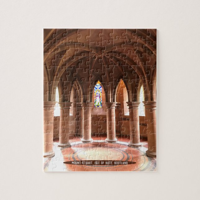 Mount Stuart, Isle of Bute, Skottland Pussel (Vertikal)