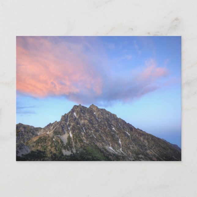 Mount Stuart, vid solnedgång Vykort (Framsida)