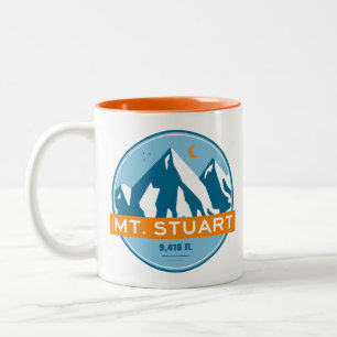 Mount Stuart Washington Stars Måne Två-Tonad Mugg