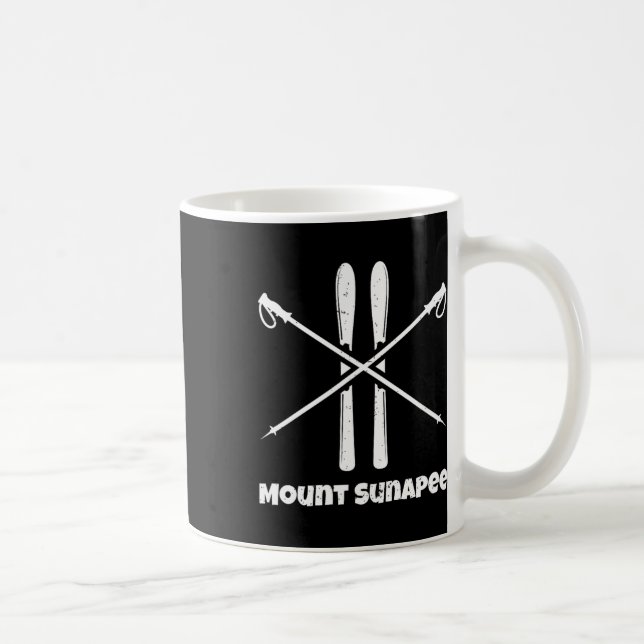 Mount Sunapee New Hampshire Skidning Utförsåkning  Kaffemugg (Höger)