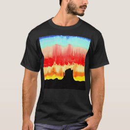 Mount Sunset   T Shirt