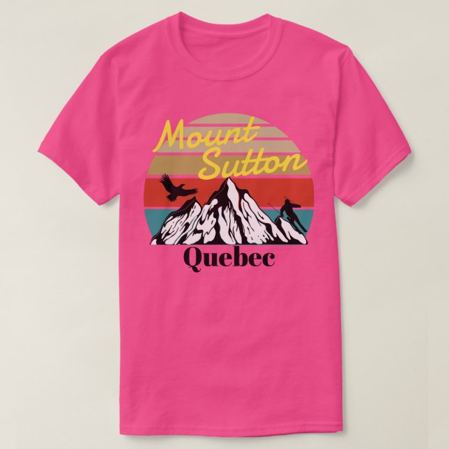 Mount Sutton ski Quebec 1 T Shirt (Design framsida)