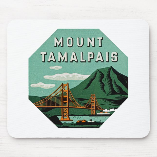 Mount Tamalpais Musmatta (Framsidan)