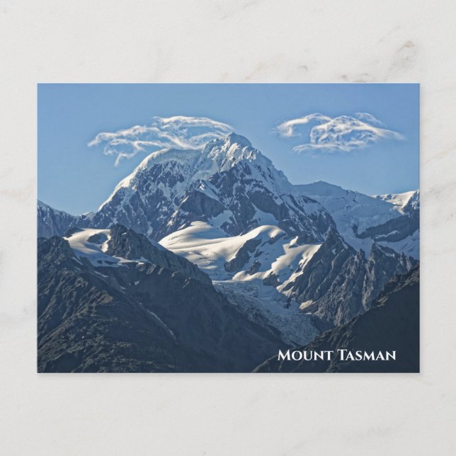 Mount Tasman Nya Zeeland Vykort (Framsida)