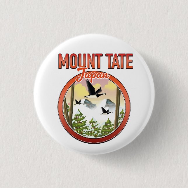 Mount Tate Japan reslogotyp Knapp (Framsida)