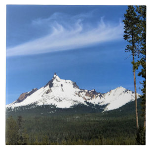 Mount Thielsen, Oregon Kakelplatta
