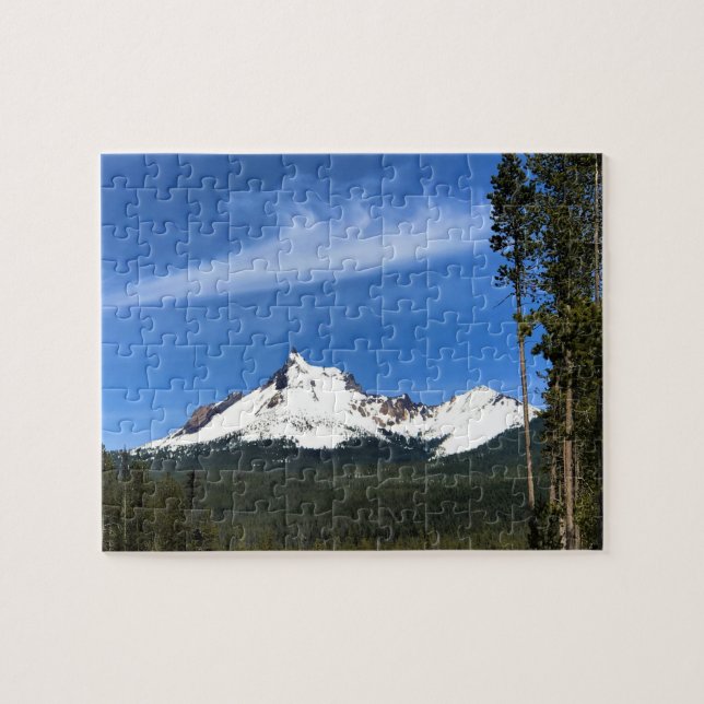 Mount Thielsen, Oregon Pussel (Horisontell)