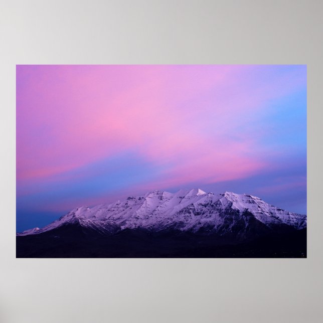 Mount Timpanogos Poster (Framsidan)