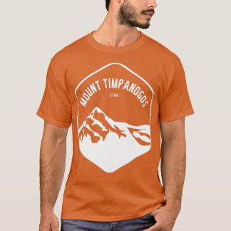 Mount Timpanogos Utah Mountaineer T Shirt