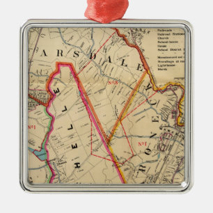 Mount Vernon E Chester, Pelham, New Rochelle, NY Julgransprydnad Metall