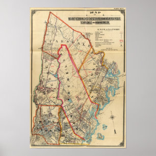 Mount Vernon E Chester, Pelham, New Rochelle, NY Poster